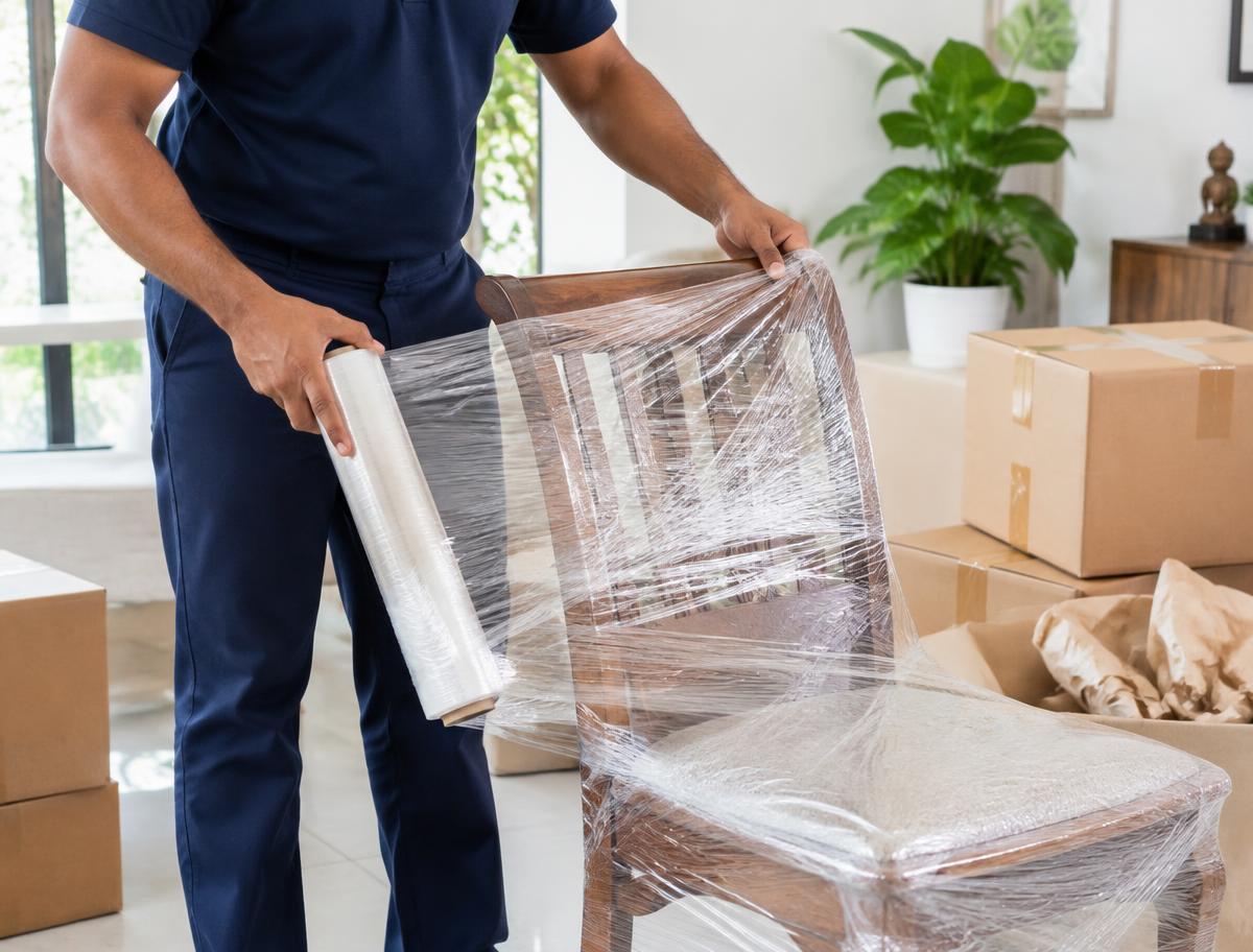 Furniture protection — illustrative moving photograph